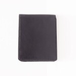 Black Color Full Leather Army Design Wallet for Men WA061