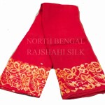 Rajshahi Muslin Silk Sharee-Block Batik