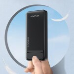 Awei P5K 10000mAh Power Bank Fast Charging- Black Color