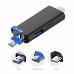 Multifunction OTG Card Reader- Type-C/USB /Micro USB/micro SD Memory Card Reader