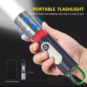 Digital Thunder XST-836 USB Rechargeable FlashLight New