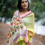 HAND STICHES DESIGNER COTTON SARI BY KADAMABARI EXCLUSIVE BY RAZBI