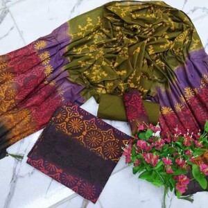 Pure Cotton Batik Print 3pcs