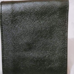 Black Leather Large wallet