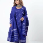 Jamdani 3pcs Kamij Orna Sharara Set