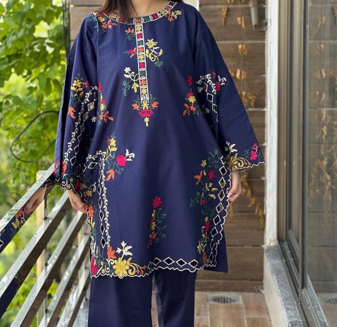 Pakistani hotsell embroidery dress