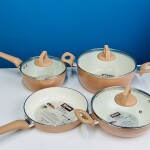 Kiam Die-Casting 7 Set Non-Stick Pan Ceramic Coated