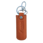 KA03 Leather Key Ring Black Color with Nice Hock