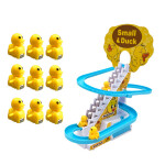 Electric Small Duck Climbing Stairs Toy