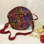 Jute round bag