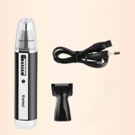 Kemei KM-6632 2 In 1 Rechargeable Nose Hair Trimmer