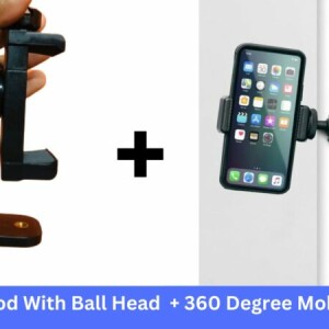 Combo! Octopus Tripod With Ball Head- Best For DSLR Or Smartphone Vlogging & Table Stand