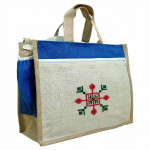 jute laptop carry bag