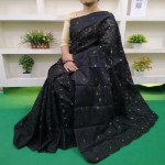 Half Silk Cut Work Saree