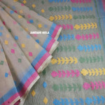 Halfsilk Jamdani Saree