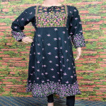 Linen Long Kurti For Ladies