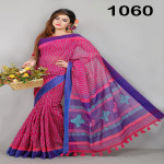 pure silk saree with hand block